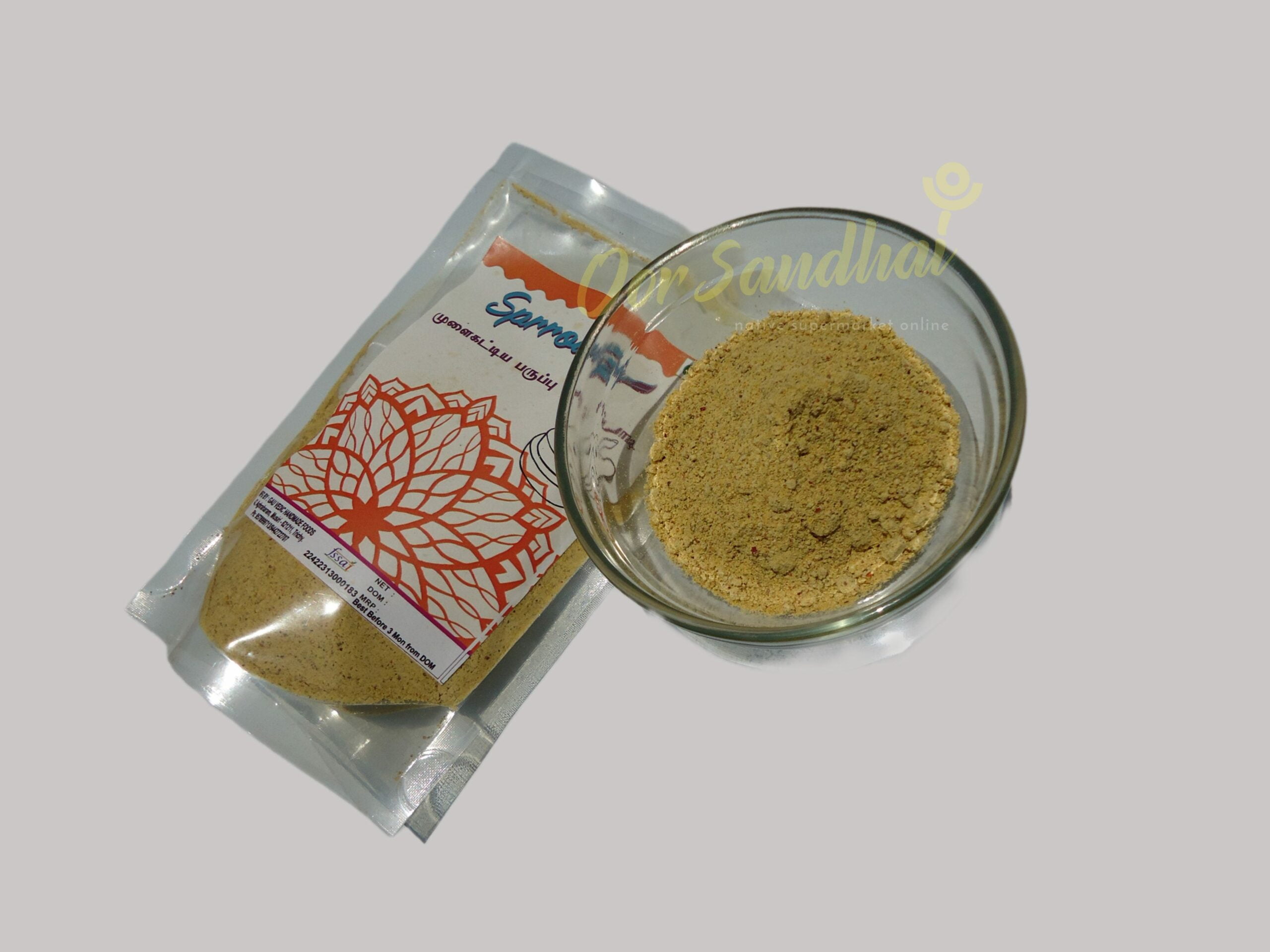 Sprouted Paruppu Podi Sprouted Paruppu Podi