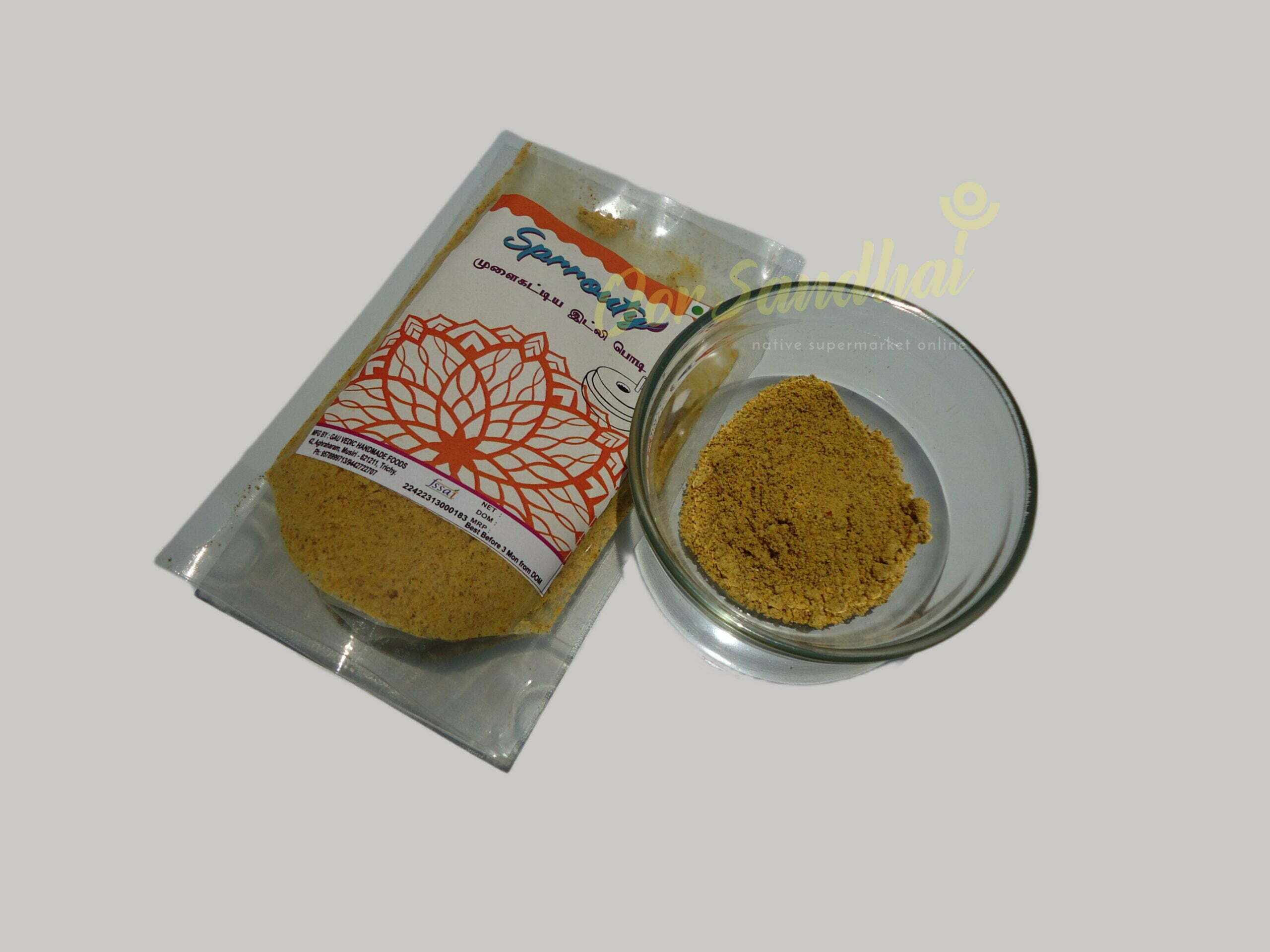Sprouted Idli Podi Sprouted Idli Podi