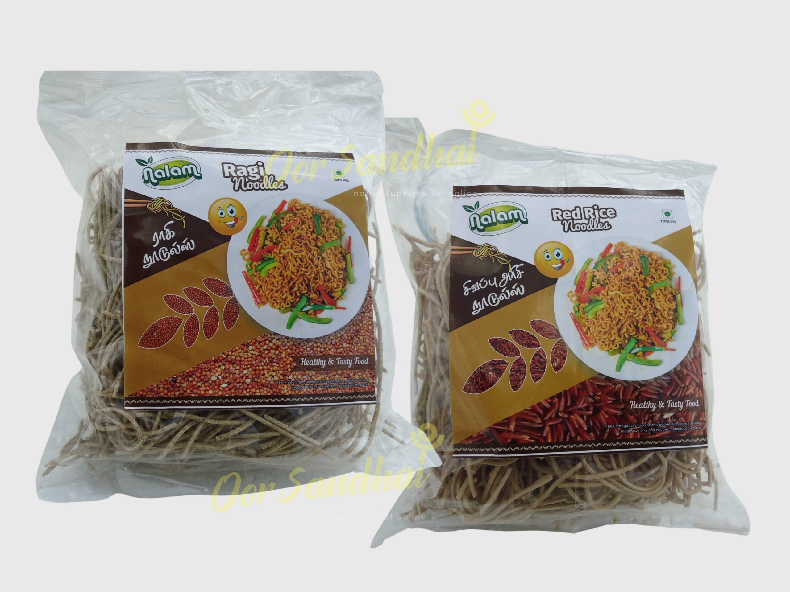 Millet Noodles Varieties Pick 2 or more Millet Noodles of your choice (180g Each) - Image 1